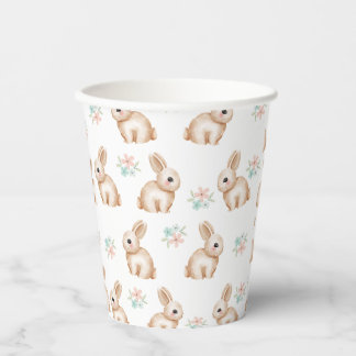 Gobelets En Papier Coupe du Bunny Anniversaire