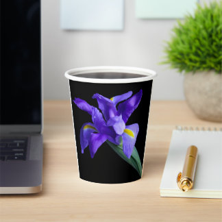 Gobelets En Papier Coupe Iris en papier imprimé