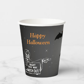 Gobelets En Papier Coupe Papier Halloween Maison Chasse Peur
