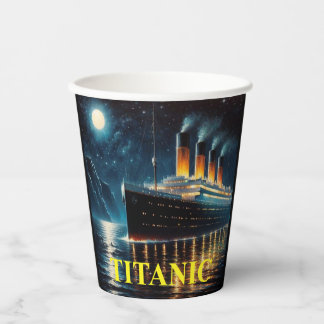 Gobelets En Papier Coupe Titanic de papier