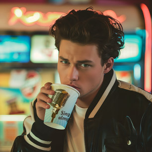 Gobelets En Papier Coupe vintage de papier micro