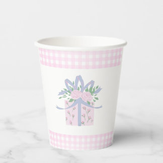 Gobelets En Papier Coupes de fête d'anniversaire - Rose Chaque jour e