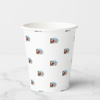 Gobelets En Papier Coupes de Noël au chocolat chaud