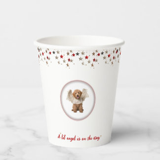 Gobelets En Papier Coupes de papier Baby shower Lil' Angel