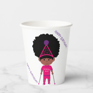 Gobelets En Papier Coupes de papier d'anniversaire Taille : 8 oz Coup