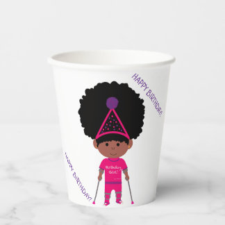 Gobelets En Papier Coupes de papier d'anniversaire Taille : 8 oz Coup