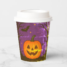 Coupes de papier d'Halloween Citrouilles pour les 