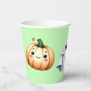 Gobelets En Papier Coupes de papier pour les enfants d'Halloween