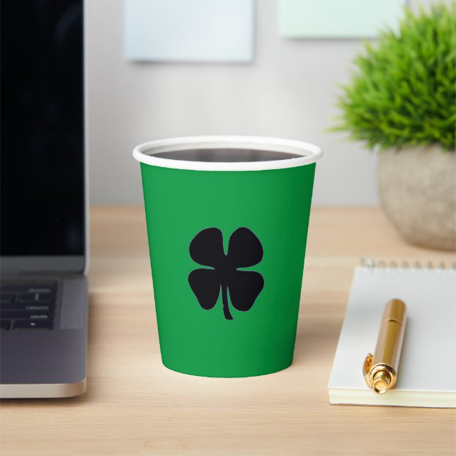 Gobelets En Papier Coupes de papier vert Black Clover (Insitu)