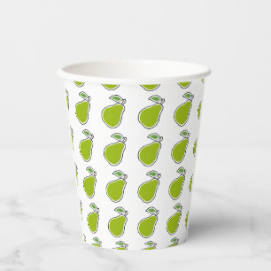 Gobelets En Papier Coupes en papier poire