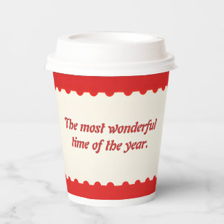 Gobelets En Papier Create Your Own Christmas Holiday Paper Cups