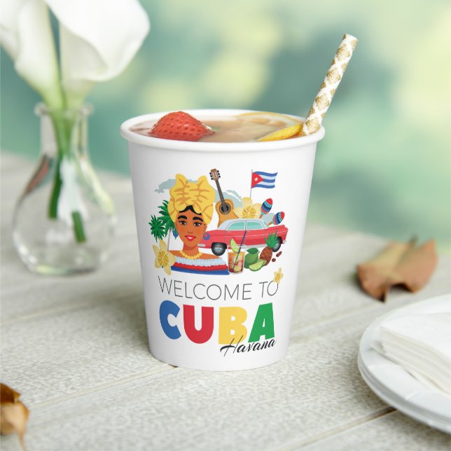 Gobelets En Papier Cuba (Insitu)