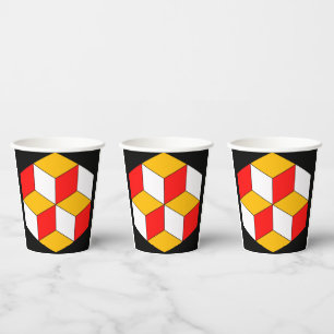 Gobelets En Papier cubes 3d