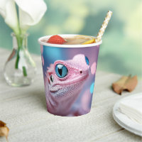 Cuisine Petit Lézard Rose aux Grands Yeux Bleus