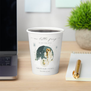 Gobelets En Papier Cute Fée Enchantée Magique Sur Le Chemin Baby show