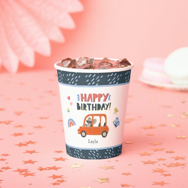 Gobelets En Papier Cute Koala Girl (Insitu)