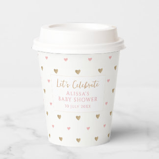 Gobelets En Papier Cute Love Heart Baby shower Café