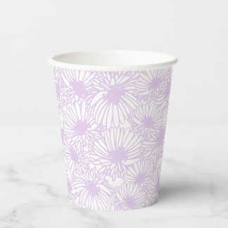 Gobelets En Papier Daisy Blooms - Airy Lilac