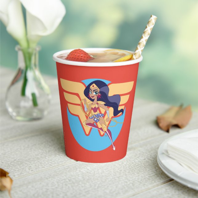 Gobelets En Papier DC Super Hero Girls Wonder Woman (Insitu)