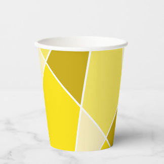 Gobelets en papier de la collection de couleurs Ye