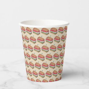 Gobelets En Papier dinde Club Sandwich Deli Déjeuner Déjeuner Viande