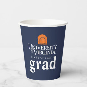 Gobelets En Papier Diplômé de l'Université de Virginie