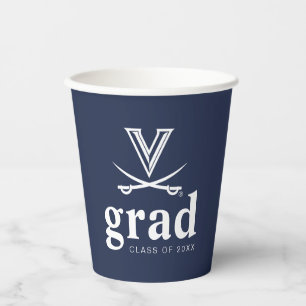 Gobelets En Papier Diplômé de l'Université de Virginie