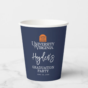 Gobelets En Papier Diplômé de l'Université de Virginie