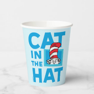 Gobelets En Papier Dr Seuss   Chat dans le logo du Casquette