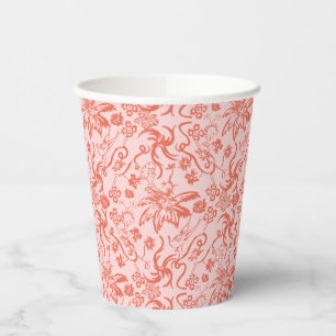 Gobelets En Papier Dr Seuss   Motif de la Fête des mères florales