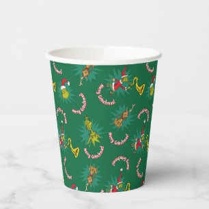 Gobelets En Papier Dr Seuss The Grinch Merry Grinchmas Motif