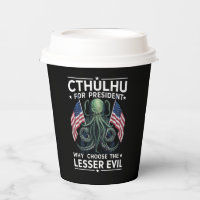 Drôle d'élection 2024 Cthulhu pour président 