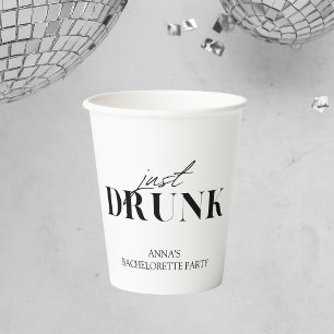Gobelets En Papier Drunk in Love   Just drunk Bachelorette