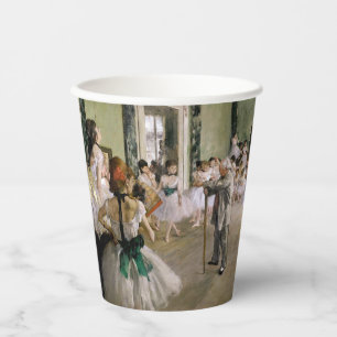 Gobelets En Papier Edgar Degas - Classe Danse
