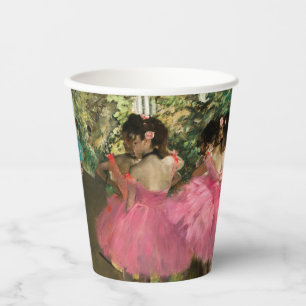 Gobelets En Papier Edgar Degas - Danseurs en rose