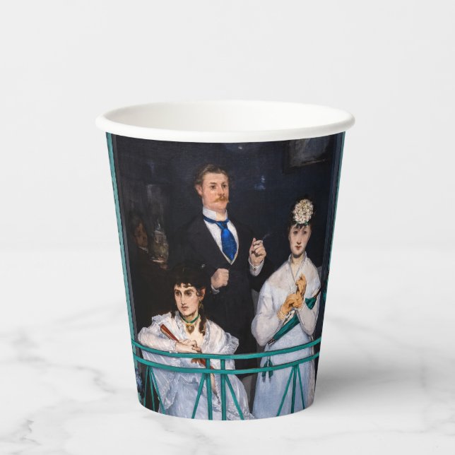 Gobelets En Papier Edouard Manet - Balcon / Le Balcon (Recto)