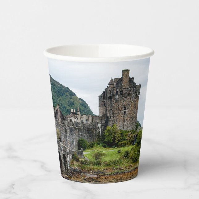 Gobelets En Papier Eilean Donan Castle, Loch Duich - Ecosse, Royaume- (Gauche)