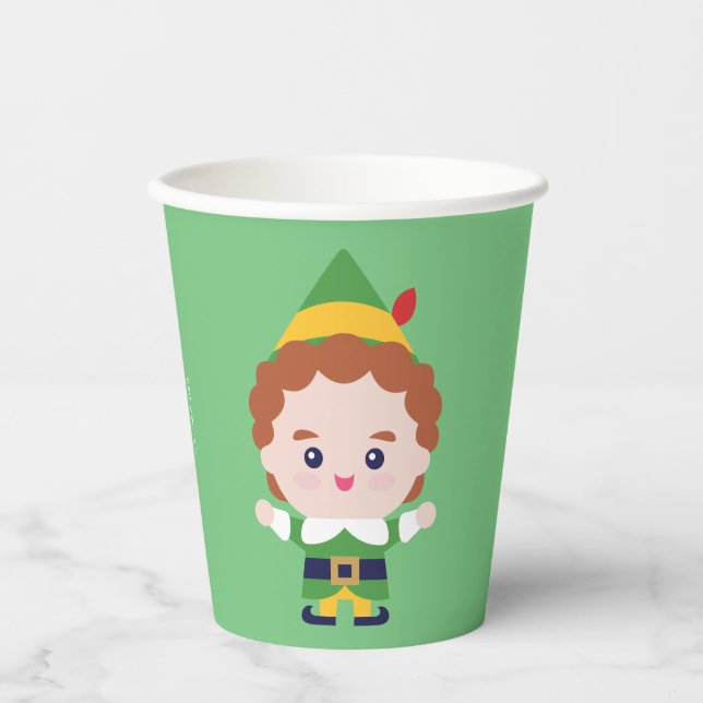 Gobelets En Papier Elf the Movie | Cute Buddy (Recto)