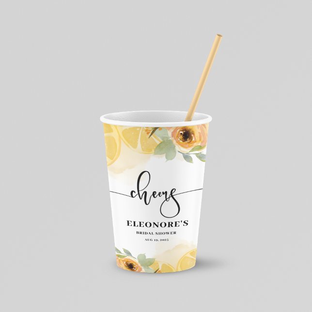 Gobelets En Papier Elle a trouvé sa Squeeze Shower de Mariée  (Créateur téléchargé)