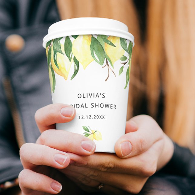 Gobelets En Papier Elle A Trouvé Son Principal Squeeze Chic Fête des  (Créateur téléchargé)