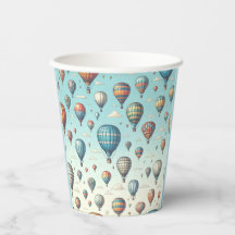 En haut, en haut et en loin ! Ballons Whimsical à