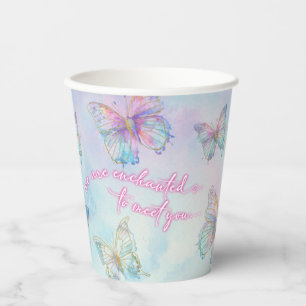 Gobelets En Papier Enchanté de rêve pour vous rencontrer Baby shower 