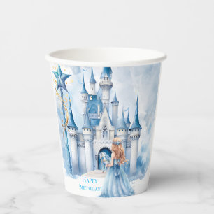 Gobelets En Papier Fairy Tale Princess Castle Girl Birthday Party