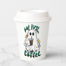 Fantôme de café - "Mais d'abord... café"