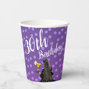 Gobelets En Papier Femme Cocktail Mode Beauté 30 ans 