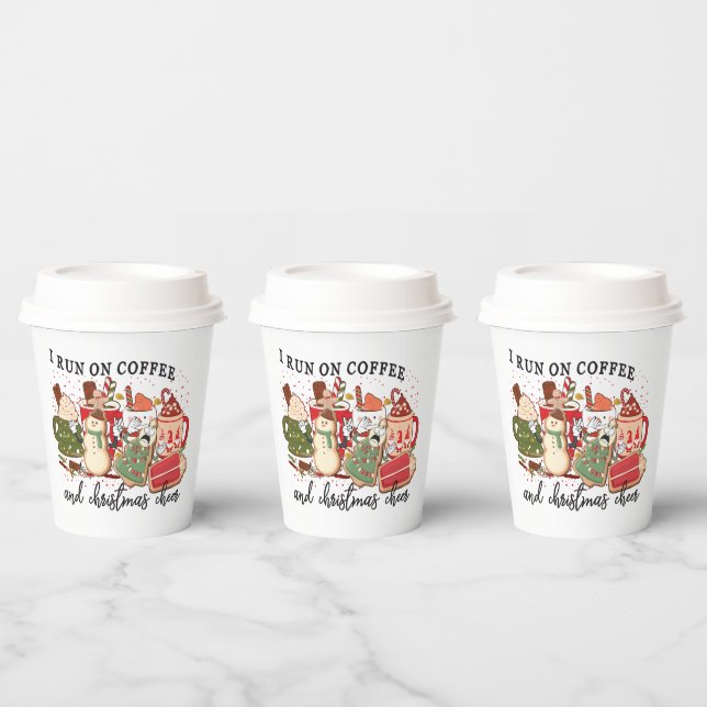 Gobelets En Papier fête de Noël (Multi)