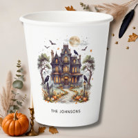 Fête d'Halloween élégante au manoir hanté