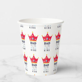 Gobelets En Papier fêtes des pères de tasses de papier
