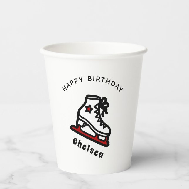 Gobelets En Papier Figure de Trendy (Recto)