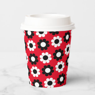 Gobelets en papier Flower Power